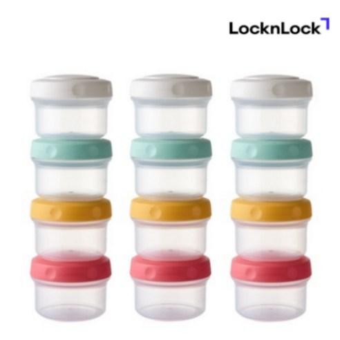 아띠몰 락앤락 정품 미니소분용기 80ml 4개 세트 1+1+1, 80ml×4, 3세트