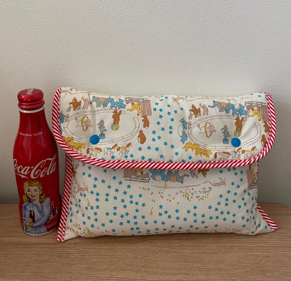 (애니멀서커스)태블릿파우치 아이패드파우치 북파우치