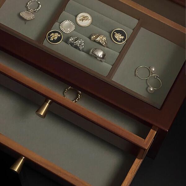 Wood Jewelry Storage