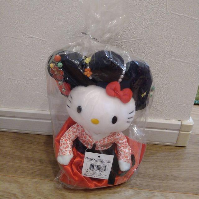 キティ　ご当地ぬいぐるみ　津軽三味線　2003 ご当地 キティ ぬいぐるみ キーホルダー 津軽三味線 - メルカリ