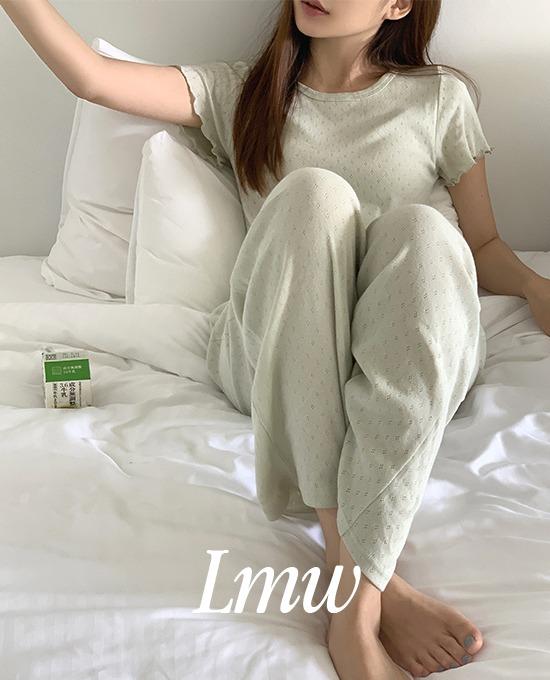 메리어라운드 [신상할인][얼리썸머🍉][l.m.w] 소프트 펀칭 홈웨어 (home wear)