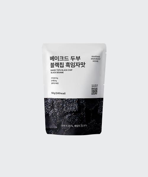 베이크드 두부 블랙칩 50g 12개입 [흑임자맛]