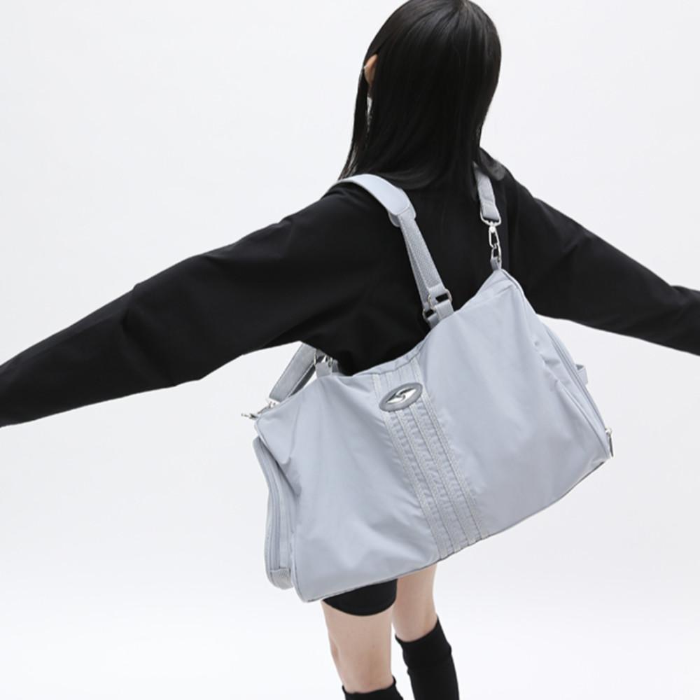 메이야퍼지콘 가방 실버 크로스백 보부상가방