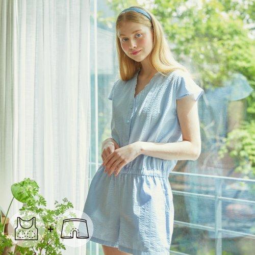 맨살 여름 파자마 (반팔 타입)