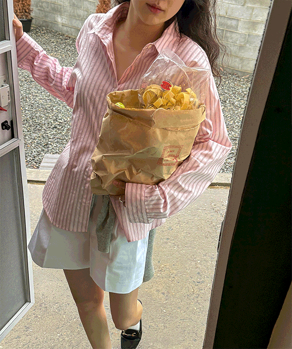 듀아 스트라이프 셔츠 (3colors)