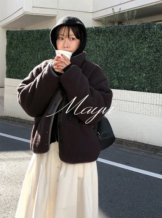 [Mayvi/윈터비❄️] Camping 리버시블 플리스 패딩, 3 온스