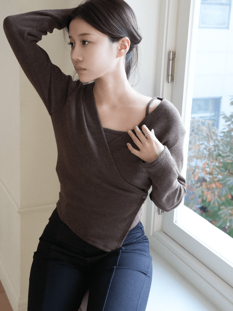 [NouArté] 라피엘 레이어드 세트 (웜 브라운)