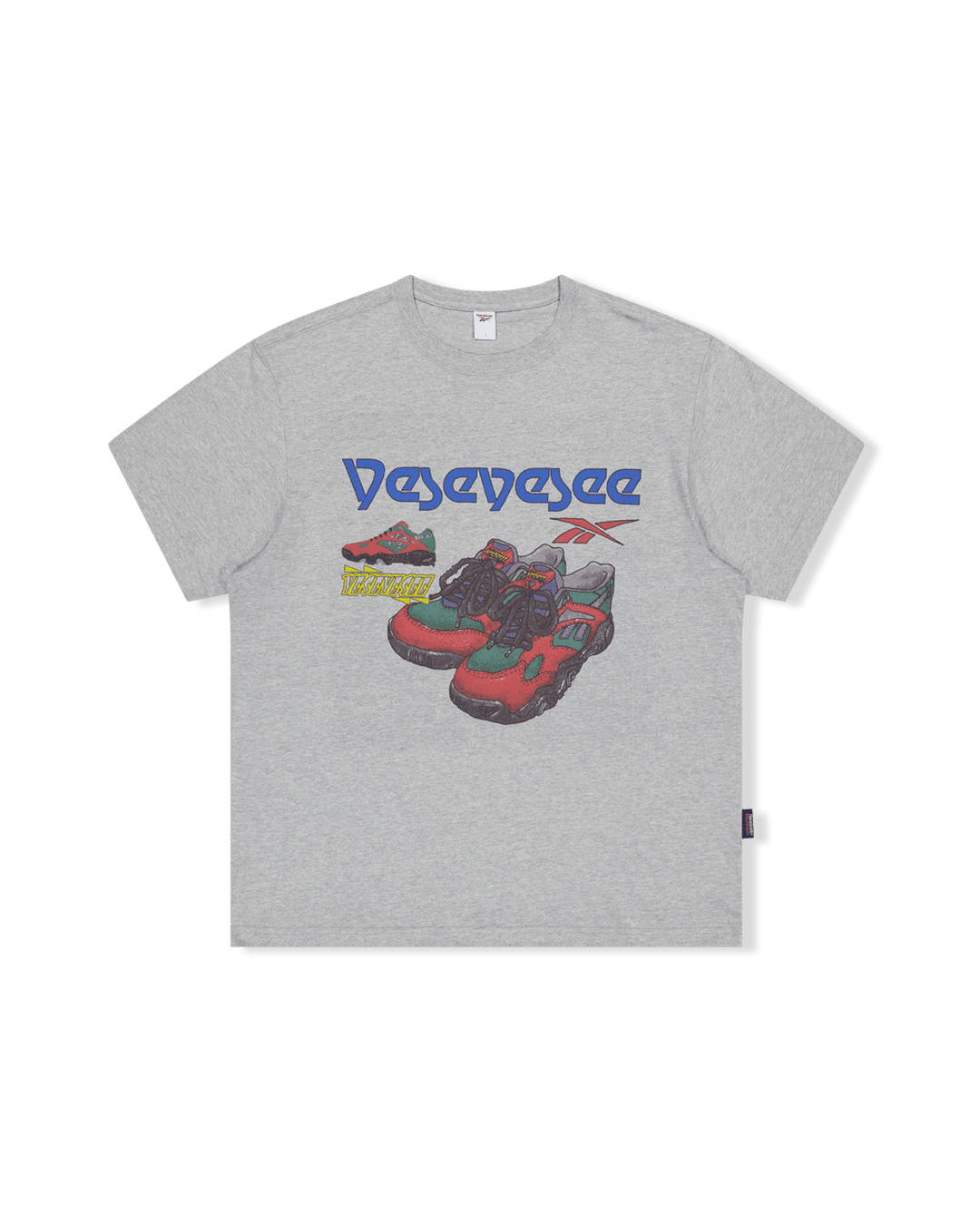 Preseason94 graphic Tee Light Grey