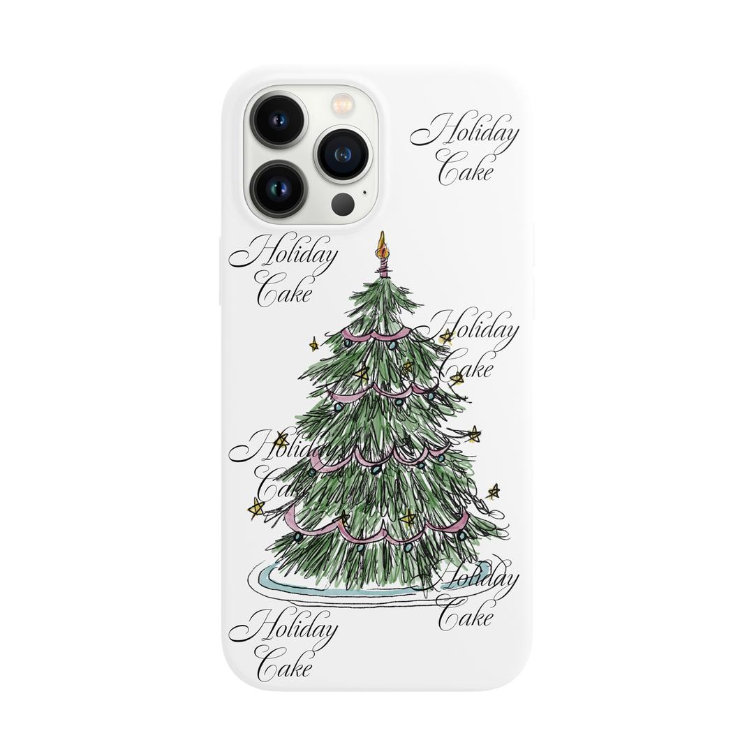 WHITE CHRISTMASE CAKE CASE