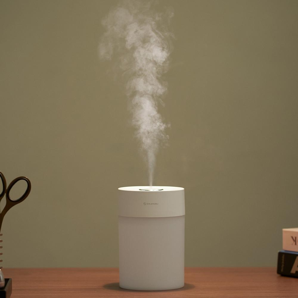 오퓨리엠 테이블 미스트 미니 가습기 USB 무드등