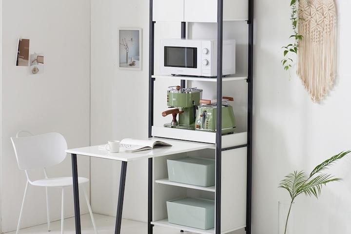 비아이 키큰 주방 철제 렌지대 식탁 5colors