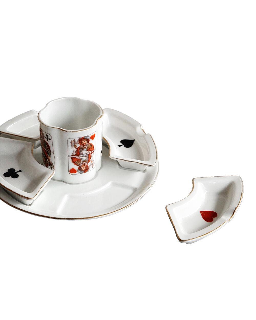 [MUSTERSCHUTZ] PLAYING CARD THEME ASHTRAY SET