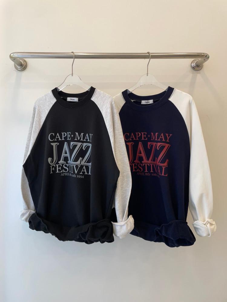 남녀공용 신상 프린팅 레글런 코튼 오버핏 프리사이즈 나그랑 맨투맨