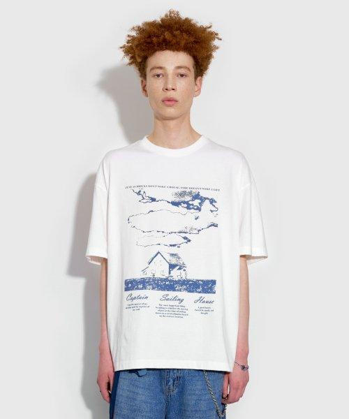 마틴플랜(MARTIN PLAN)  Housekeeper Half T - WHITE - 사이즈 & 후기 | 무신사