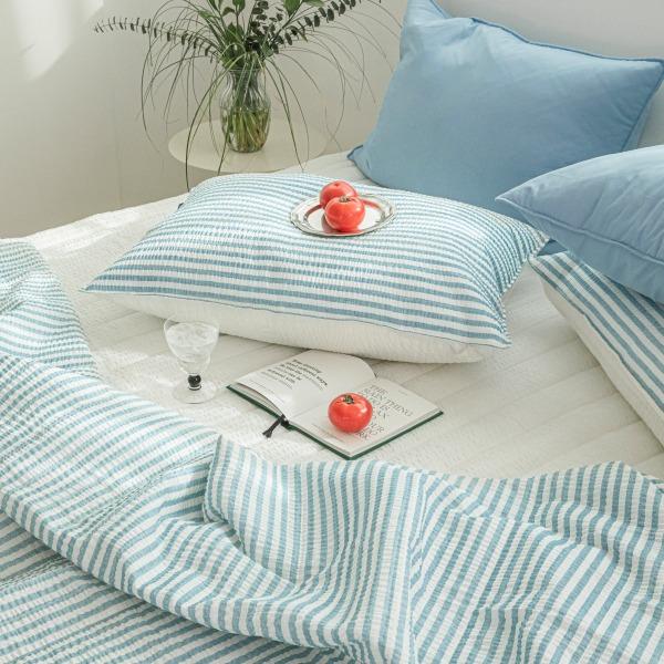 시원쾌적 헬로우썸머 시어서커 여름 차렵이불 풀세트