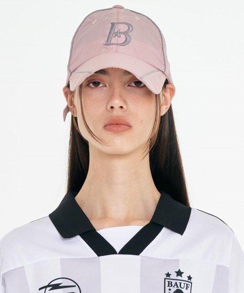 B LINE 나일론 볼캡 [빈티지 핑크]