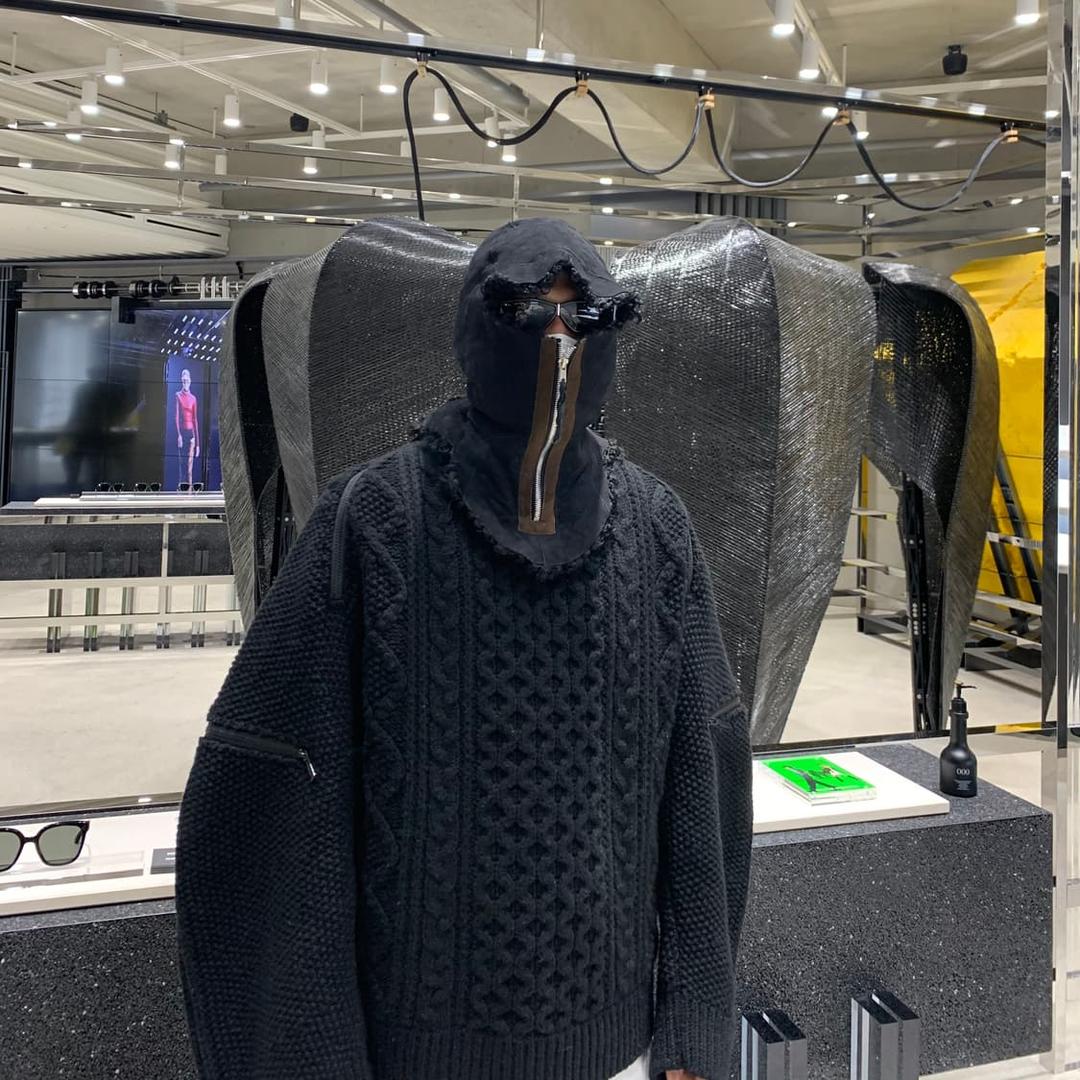 46 타카히로미야시타 더 솔로이스트 19aw 벌룬니트