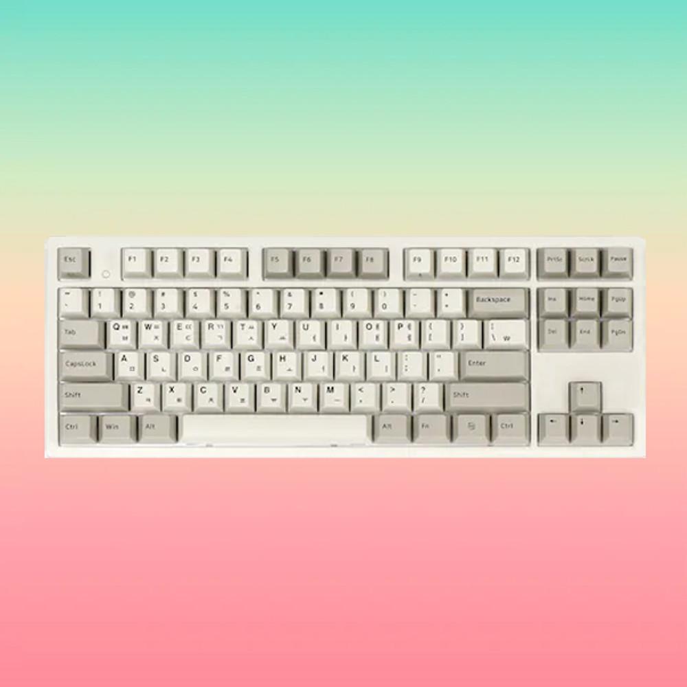 콕스 COX 엔데버 오리지널 레트로 PBT 무접점 텐키리스 키보드 50G