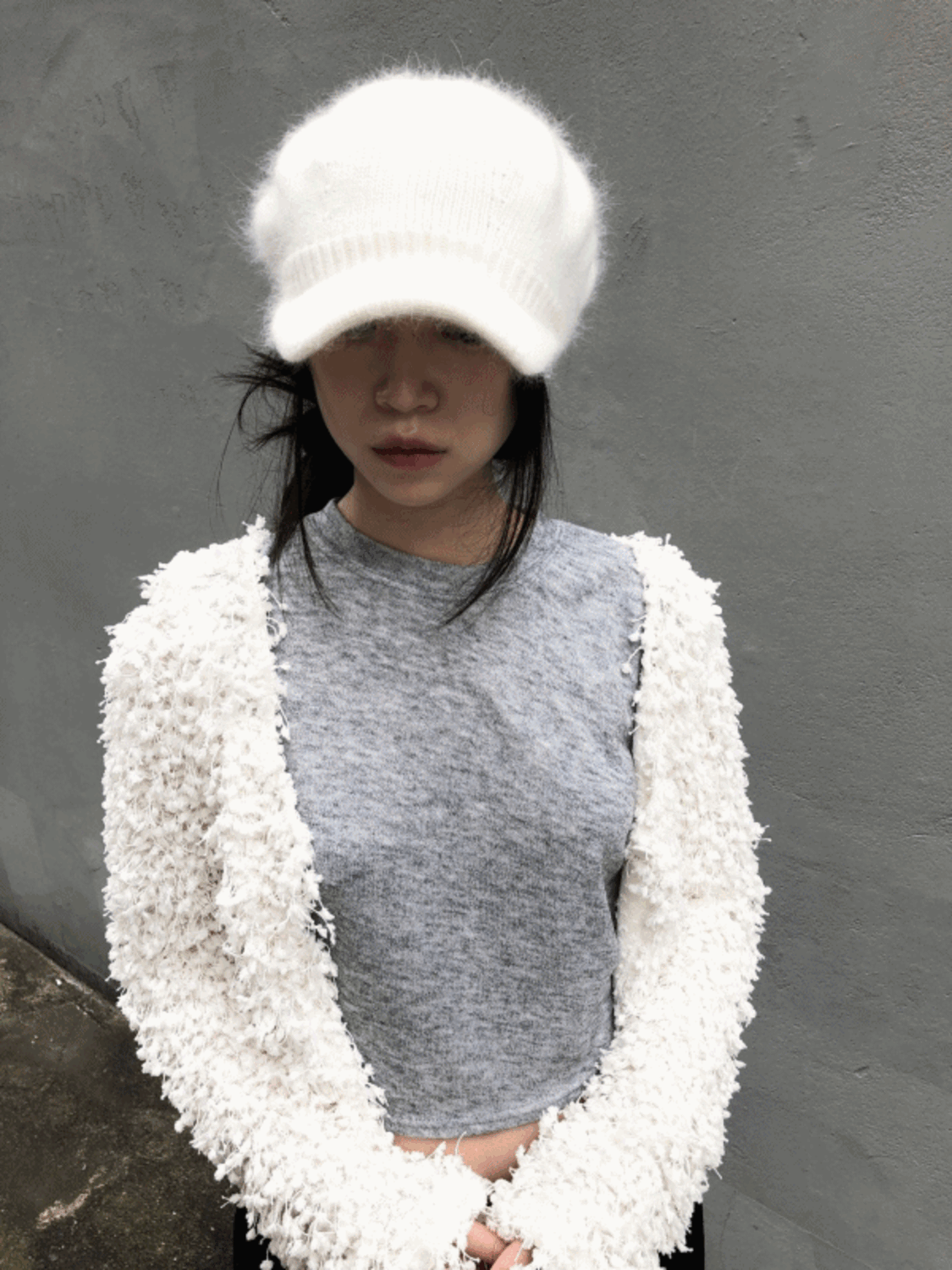 angora matroos cap (4color) / 앙고라 마도로스 캡