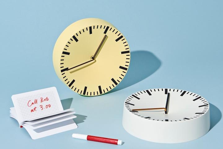 헤이 아날로그 벽시계 Analog Wall Clock 2 Color