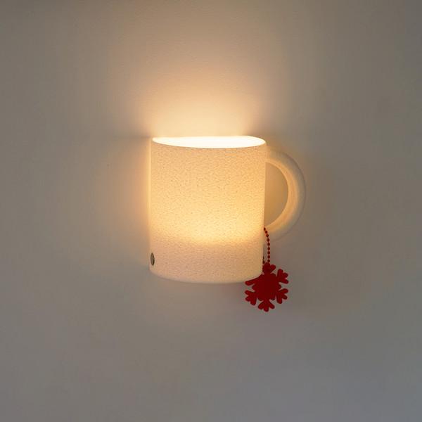 CUPPA WALL LAMP SNOW WHITE (2 COLORS)