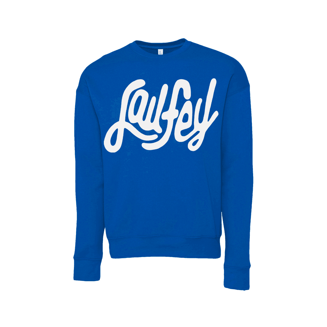 Blue Logo Crewneck - Small
