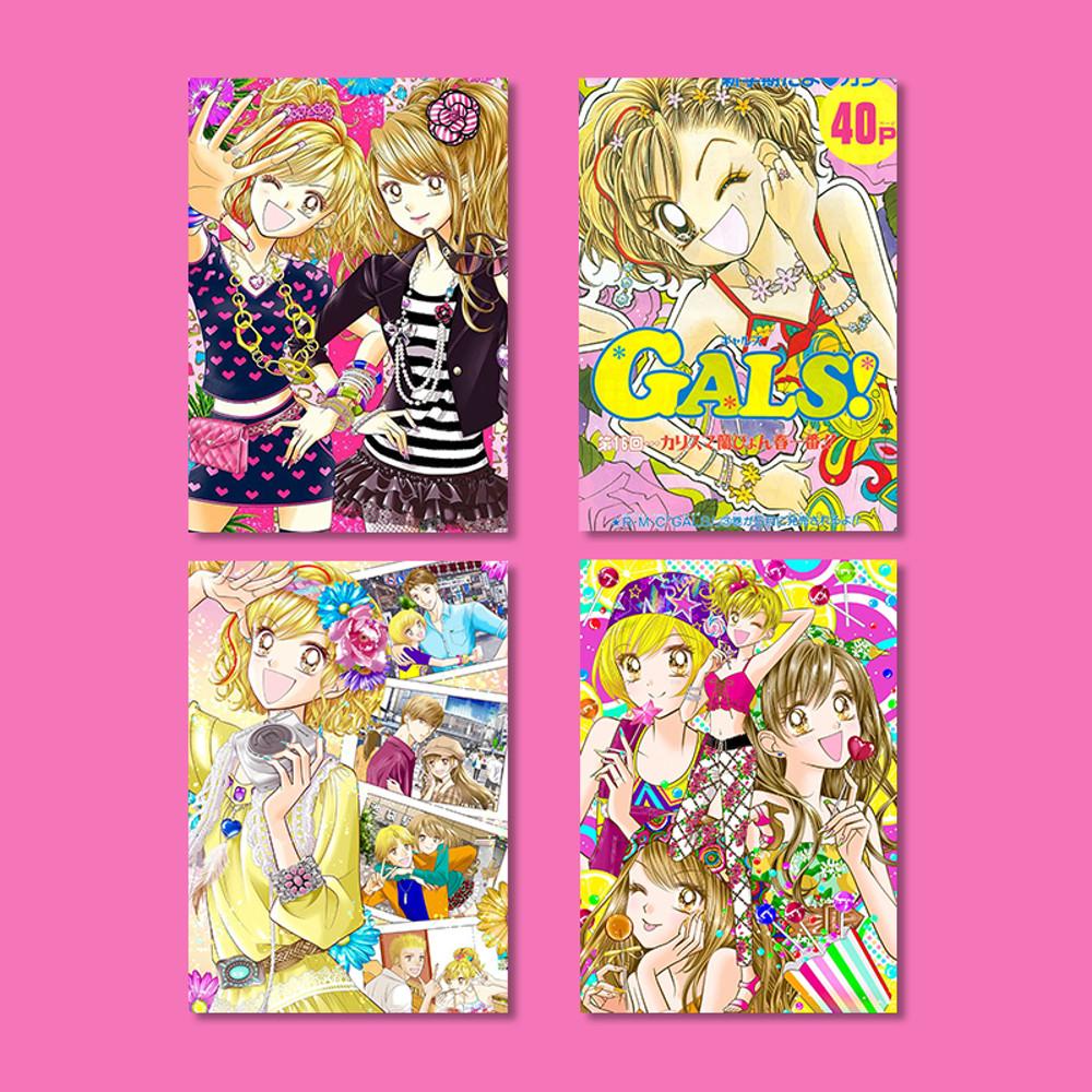 슈퍼갤즈 GALS 포스터 일본 애니메이션 고토부키 란 갸루 키치 매장 인테리어 방꾸미기