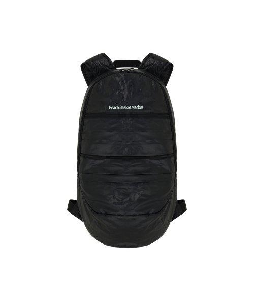 피치바스켓마켓(PEACH BASKET MARKET) Layer Backpack (black) - 사이즈 & 후기 | 무신사