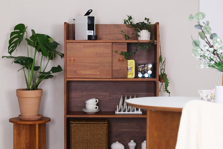 로블 참죽 슬라이딩 홈카페 수납장 790