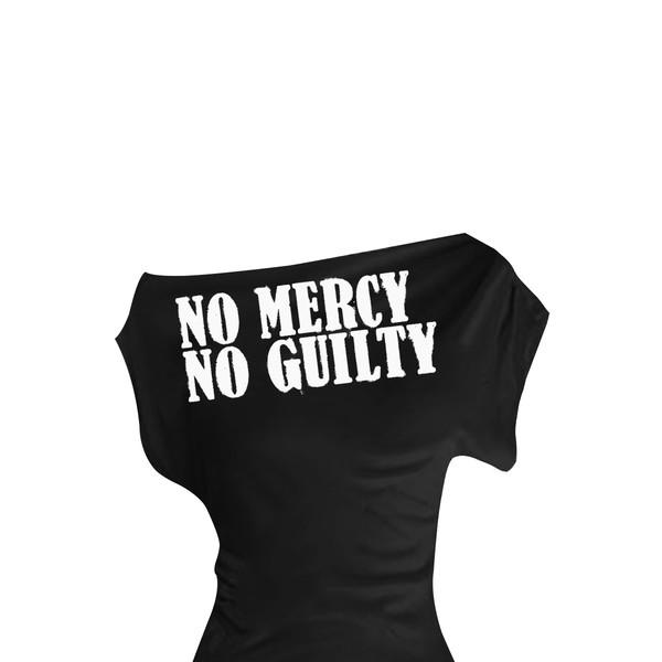 Saint cross off shoulder (BLACK)