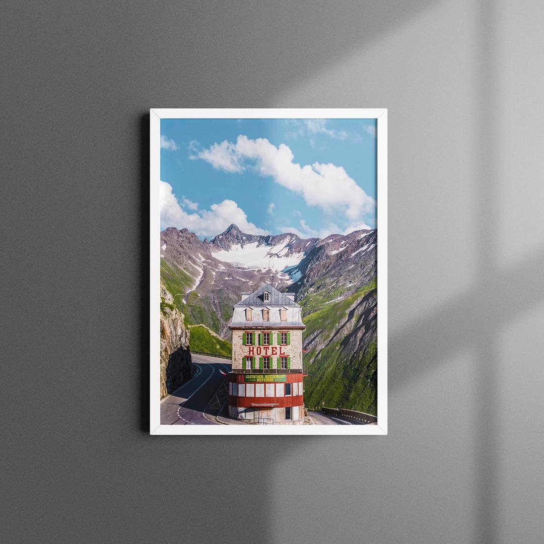 AWA Frame A3 Art Poster 01_Belvedere Hotel