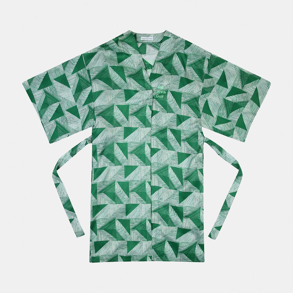100% 풍기인견 summer shower gown_green