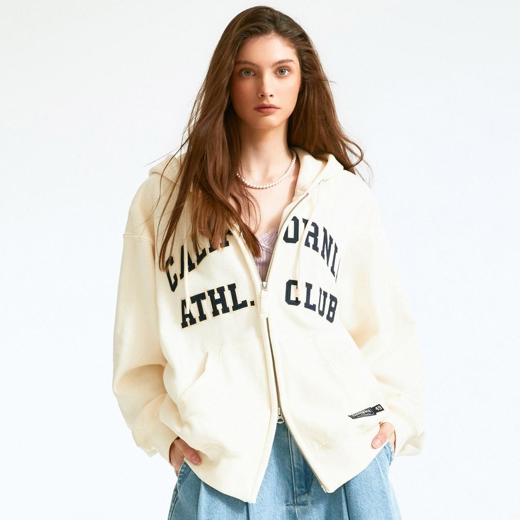 시그니처 패치 후드집업(기모) / WHMZD4911U