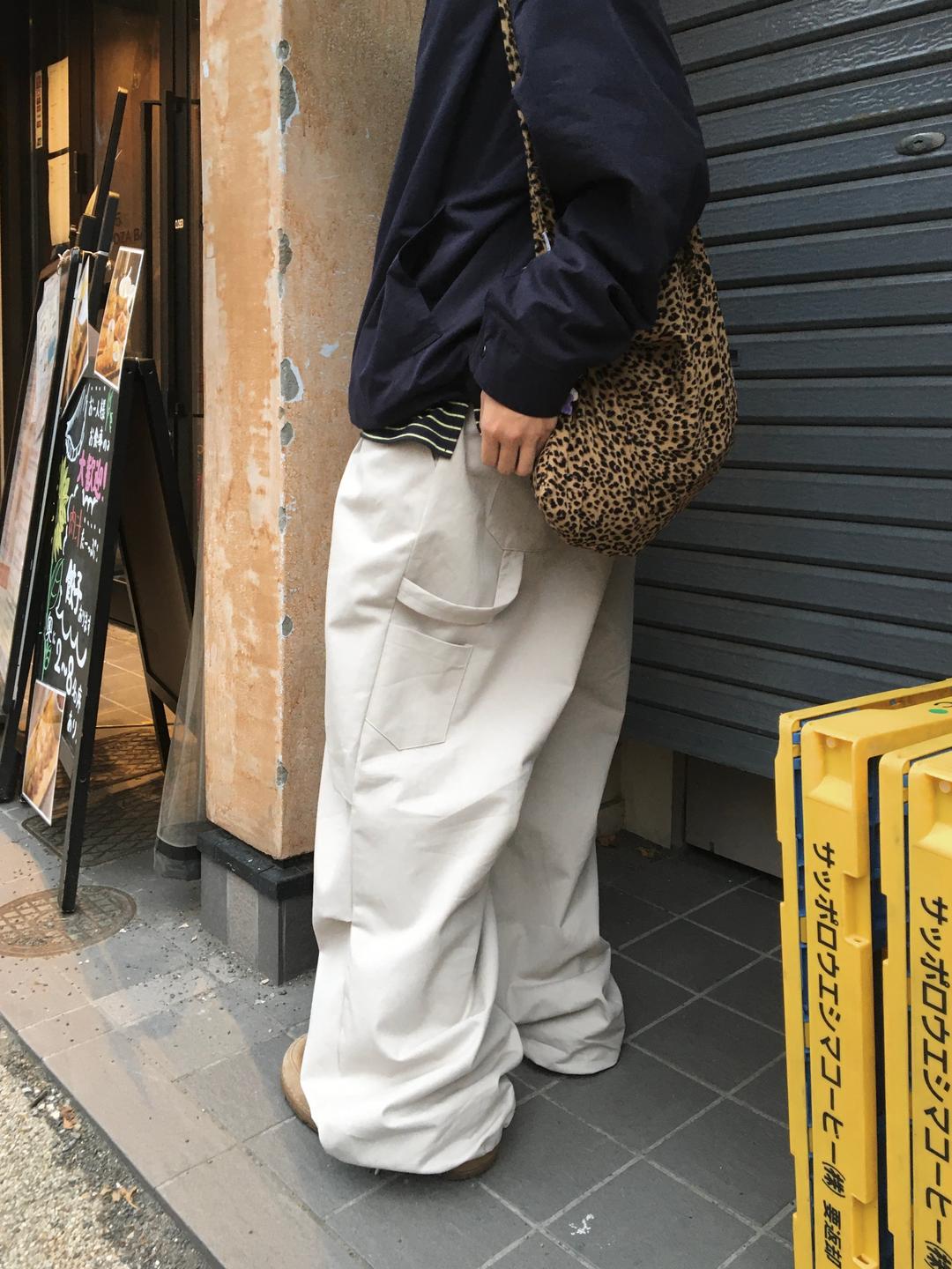 아와이 키링 핀턱 워크 코튼 팬츠 (3 Color)