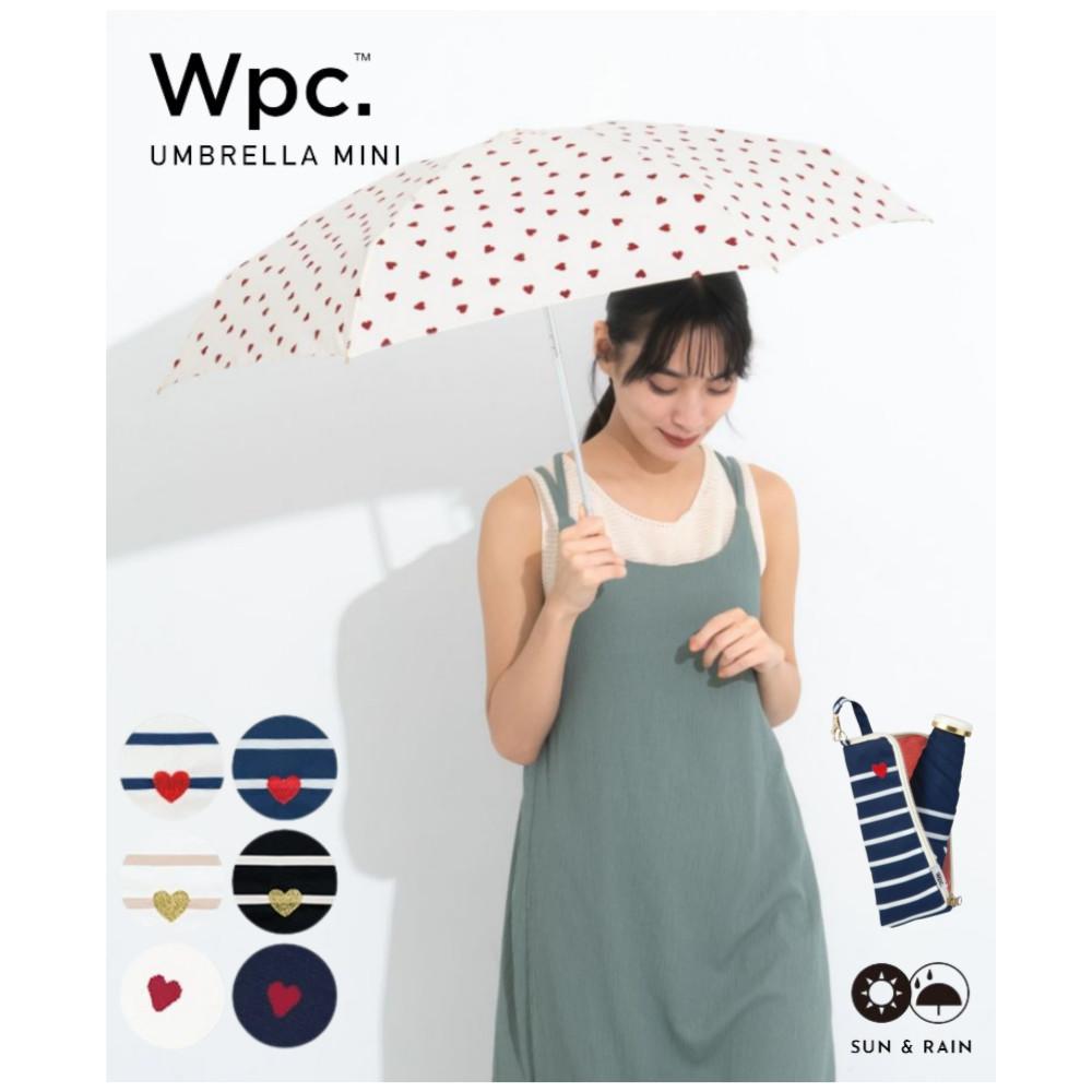 Wpc 양산 일본 우양산 하트 파우치 5단양산 경량 미니 우산