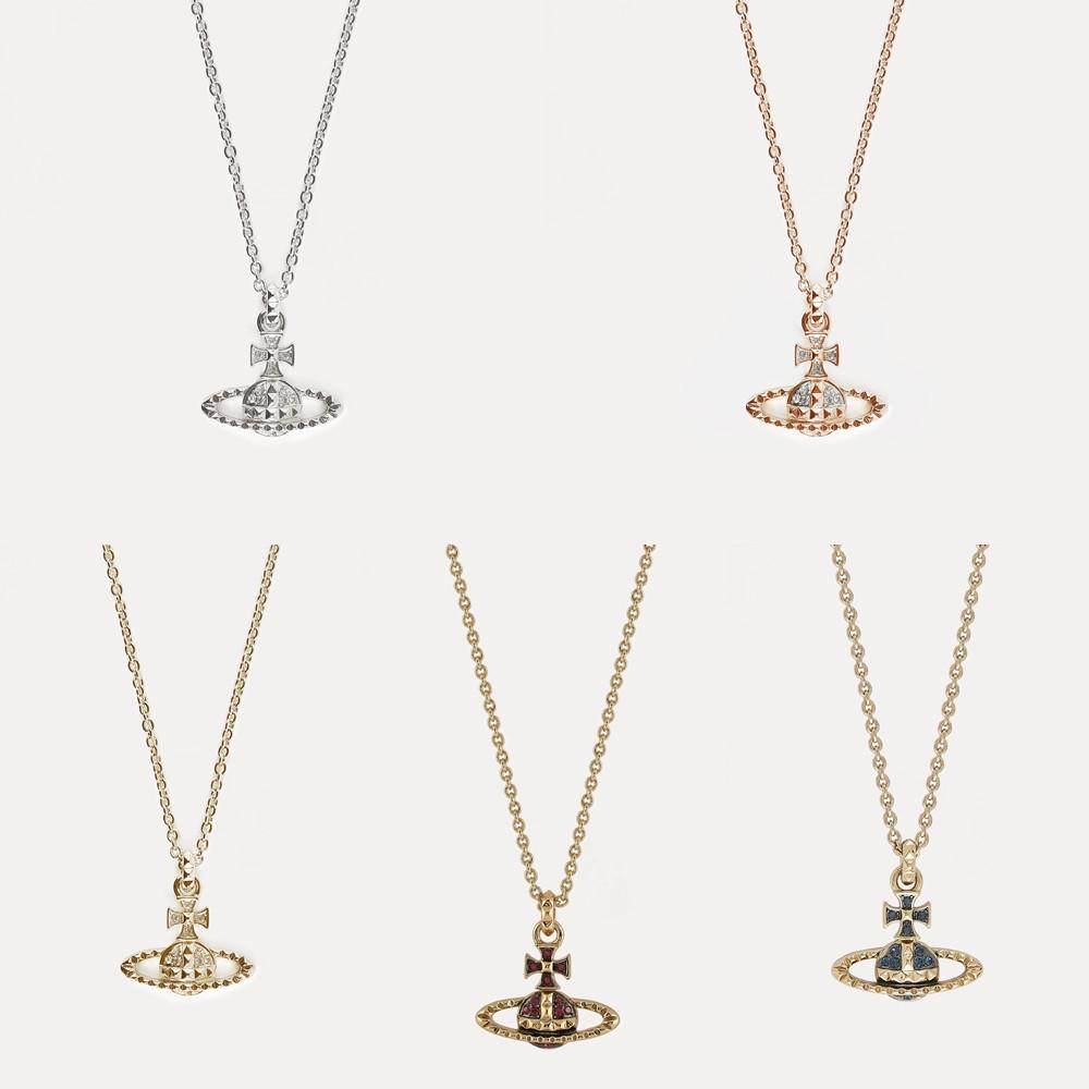 비비안웨스트우드 목걸이 메이페어 바스 릴리프 MAYFAIR 펜던트 핑크골드 실버 골드