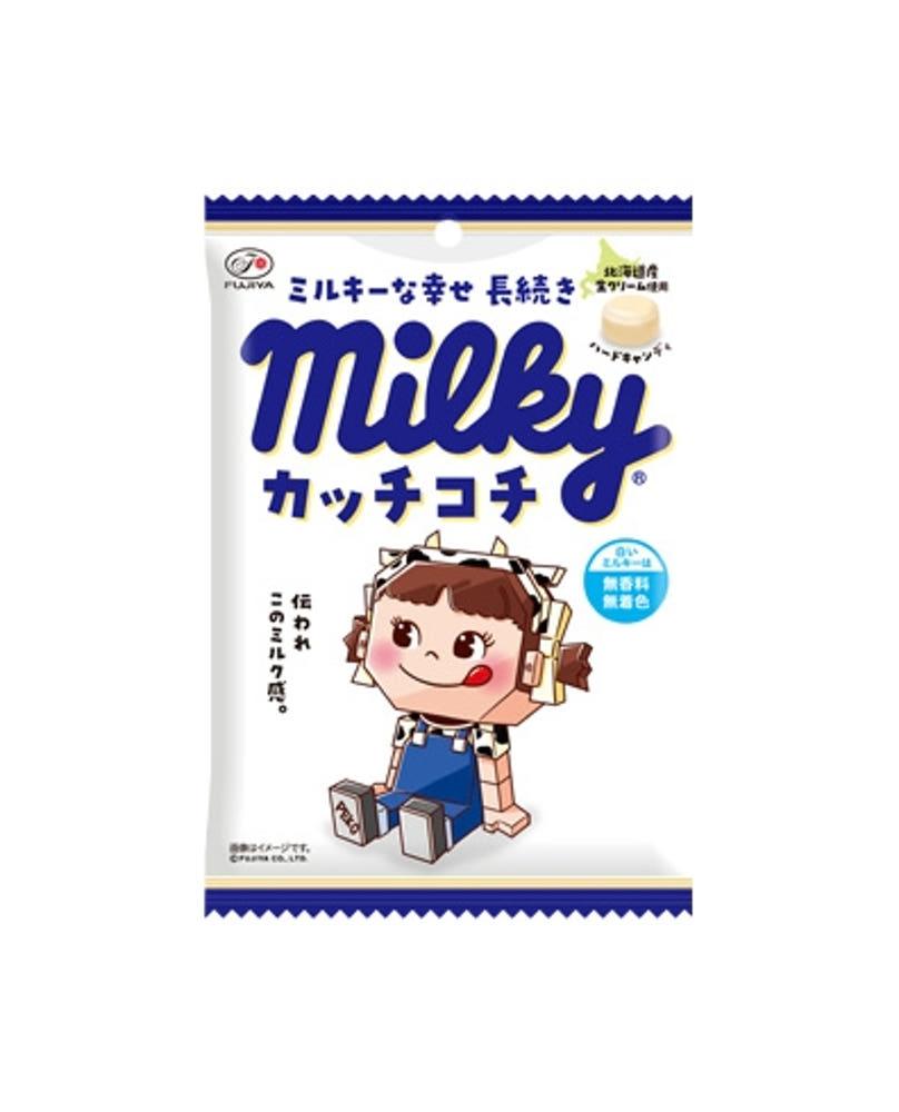 후지야 [페코짱 딱딱한 밀키 캔디 72g] /일본 사탕