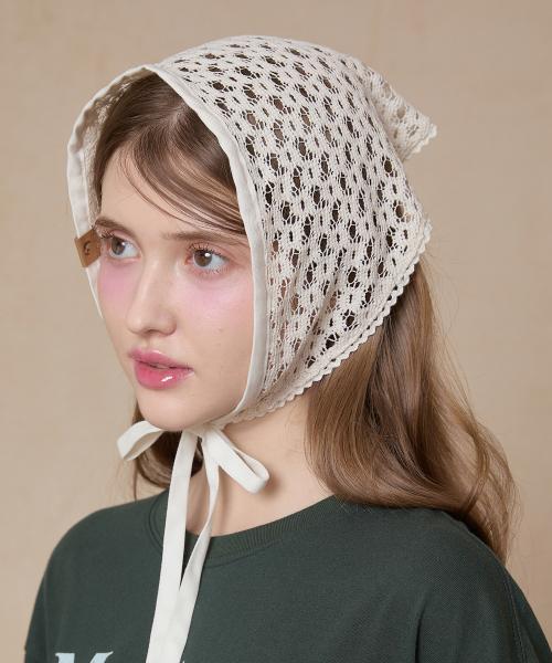 와이케이(WAIKEI)  레이스 니트 반다나 4 COLOR - 사이즈 & 후기 | 무신사