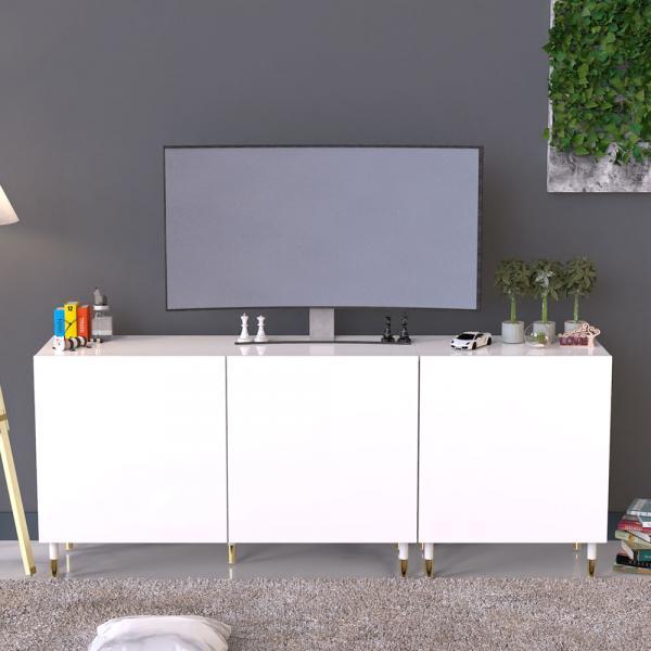 플럼 1800 모던 높은 티비다이 수납 TV 선반 거실장 장식장