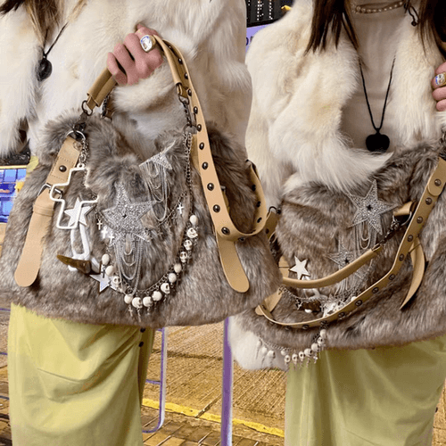 Furry Tote Bag