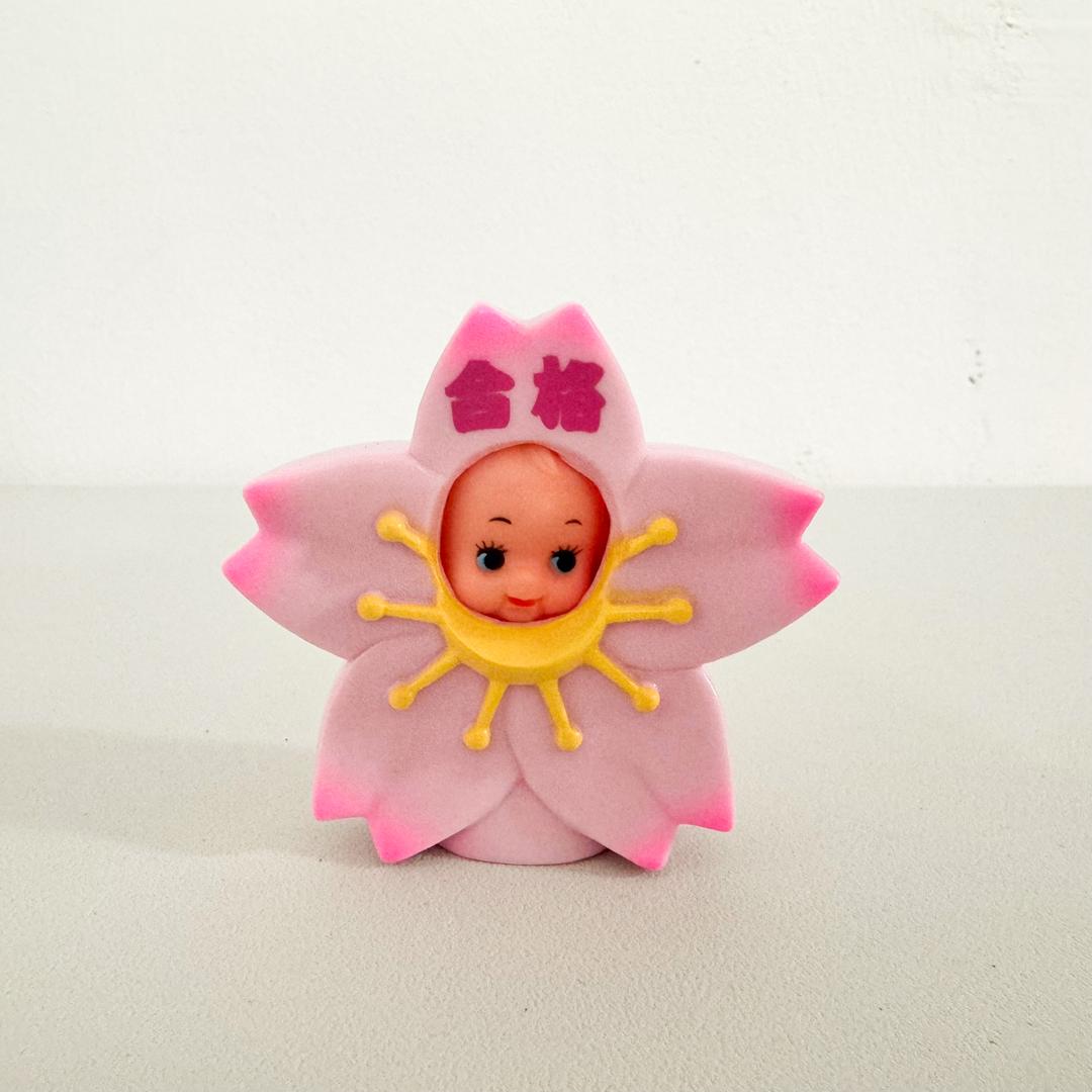 일본 오비츠 벚꽃 큐피 피규어 사쿠라 - 아기 베이비 인형 모형 수집