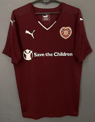 남성 FC HEART OF MIDLOTHIAN 2015/2016 HEARTS 축구 축구 셔츠 저지 사이즈 S