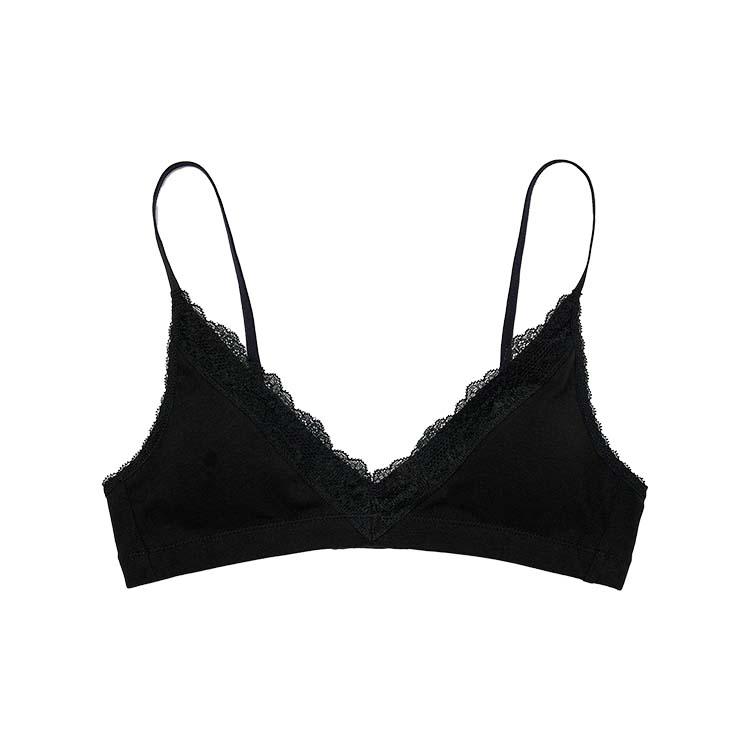 Triangle Lace Bralette(Black) : Goblin Wear 고블린 웨어