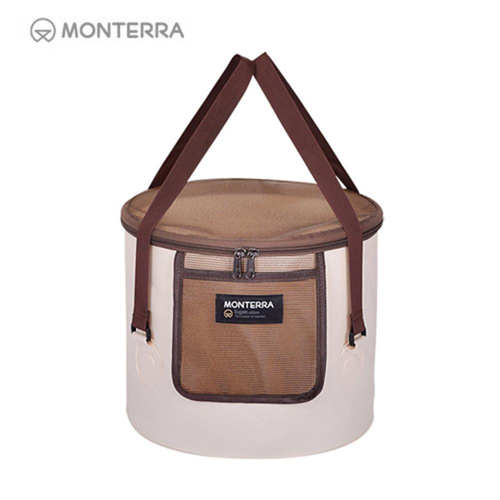 몬테라 설거지가방 원형싱크 아이보리, 올리브