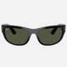레이벤 메가 발로라마 RAYBAN RB2289 901/31 블랙 뿔테 선글라스