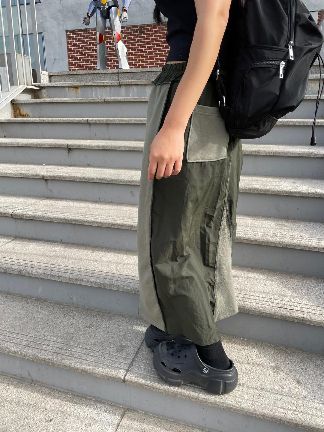 믹스 롱스커트(2cols)