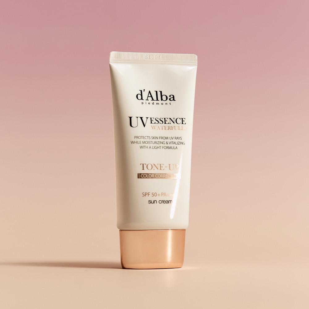 달바 비건 톤업 선크림 50ml / 최대 43% / 혼합자차 핑크빛 광채 물광 윤광 / 베이스 파데 프리 데일리 필수템 / 자외선 차단제