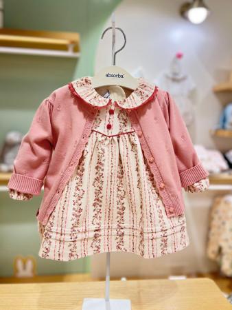 이런 상품 어때요? 압소바HM 오똔느 원피스+소피 니트 가디건 (핑크) AZ525103(24년 가을신상품)