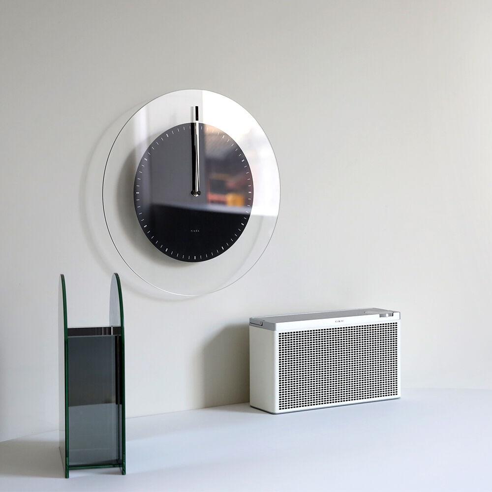 라이너 벽시계 던블랙