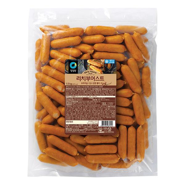 청정원 리치부어스트, 1.5kg, 1개